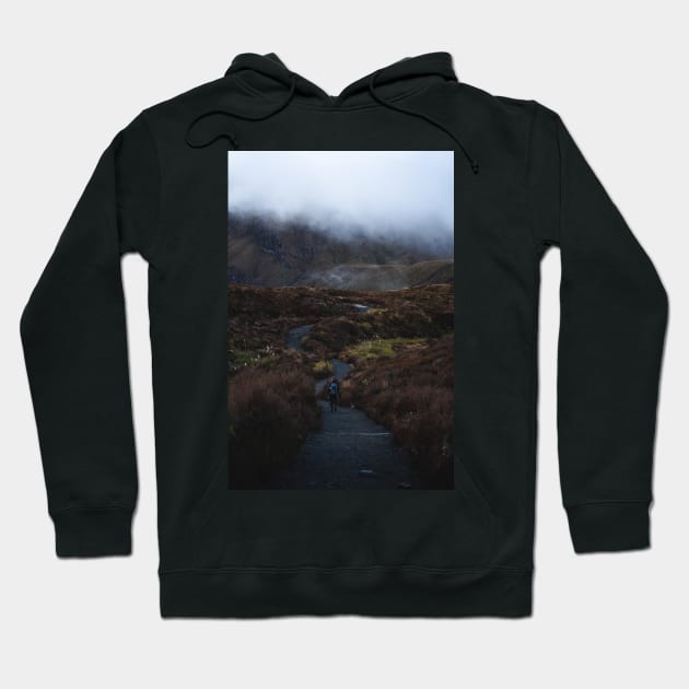 Tongariro Alpine Crossing Hike in New Zealand Photograph Hoodie by Danny Wanders